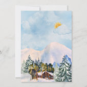 Bosdieren Landschap Avontuur Baby Shower Kaart (Achterkant)