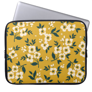 Bosdieren, maskers, viruspatronen. laptop sleeve