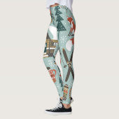 Bosdieren:  naadloos. leggings (Links)