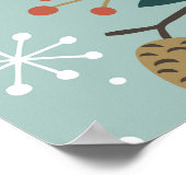 Bosdieren:  naadloos. poster (Hoek)