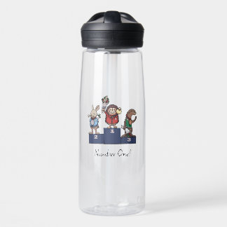 Bosdieren Nummer Eén! Cadeaupodium Kunst Waterfles