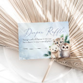 Bosdieren Oh Baby Winter Luier Raffle Informatiekaartje