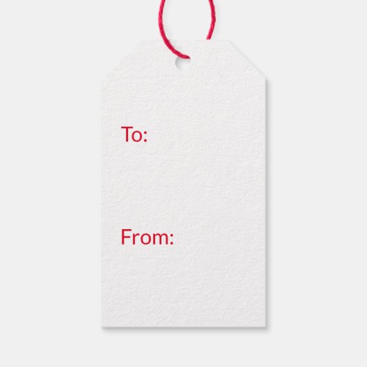 BOSDIEREN OP EEN SNOWY NACHT GIFT-LABEL CADEAULABEL (Achterkant)