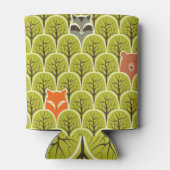 Bosdieren  patroon blikjeskoeler (Achterkant)