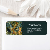 BOSDIEREN, PAUW EN VOS GROENE BLOEM ETIKET (Insitu)