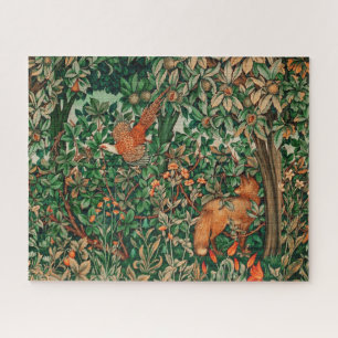 BOSDIEREN Pheasant Red Fox, groene Florenz Legpuzzel