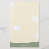 Bosdieren Raad de Prijs Baby Shower Spel Flyer (Achterkant)