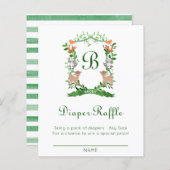 Bosdieren rusten luier raffle (Voorkant / Achterkant)