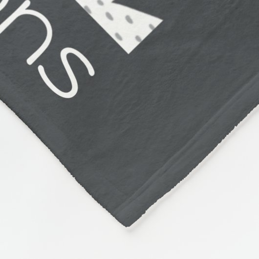 Bosdieren Sneeuwvlokken Scandinavische Kerstmis Fleece Deken (Hoek)