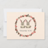 Bosdieren Tweeling Bedankt (Voorkant)