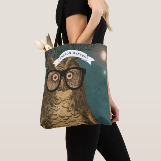 Bosdieren Uilenmaan en Jupiter Tote Bag (Dichtbij)