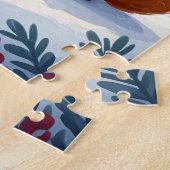 Bosdieren versieren kerstboom legpuzzel (Zijkant)