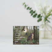 Bosdieren Visitekaartjes (Staand voorkant)