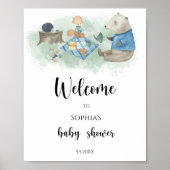 Bosdieren - Welkom Poster (Voorkant)