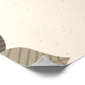 Bosdieren Welkomstbord voor Baby Shower Poster (Hoek)