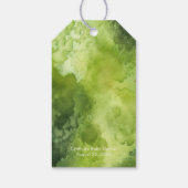 Bosdieren Wild Eén Baby Shower Bedankt Cadeaulabel (Achterkant)