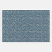 Bosdieren Winterdieren Bossen Inpakpapier Vel (Voorkant 3)