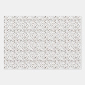 Bosdieren Winterdieren Bossen Inpakpapier Vel (Voorkant 3)