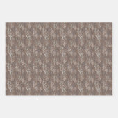 Bosdieren Winterdieren Bossen Inpakpapier Vel (Voorkant 2)