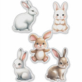 Bosdieren Woud Dieren Sticker (Voorkant)
