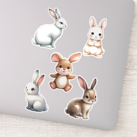 Bosdieren Woud Dieren Sticker (Detail)