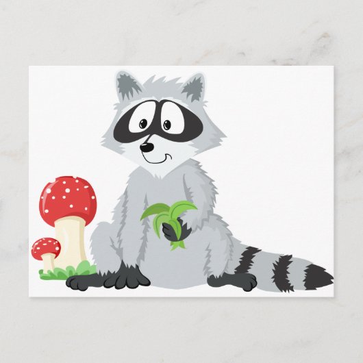 Bosdierenkorf Briefkaart (Voorkant)