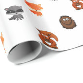 Bosdierenkorrels Cadeaupapier (Rol Hoek)