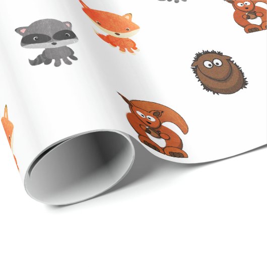 Bosdierenkorrels Cadeaupapier (Rol Hoek)