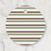 Bosdierentags met bedankje bedankjes labels (Achterkant)