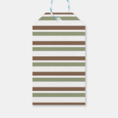Bosdierentags met bedankje cadeaulabel (Achterkant)