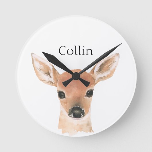 Bosdierentuin Waterverf Der Name Nursery Ronde Klok (Voorkant)