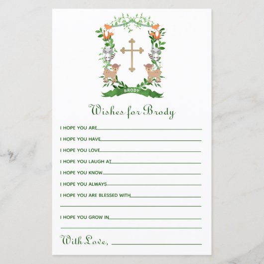 Bosdiersoorten met bladerdak voor Baby (Voorkant)