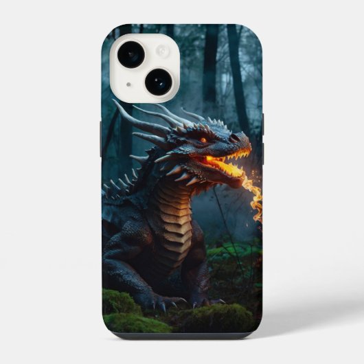 Bosdraak iPhone Hoesje (Achterkant)