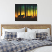 Bosdraden Canvas Afdruk (Insitu (Slaapkamer))