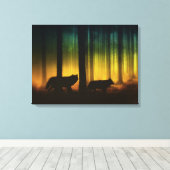 Bosdraden Canvas Afdruk (Insitu (Houten vloer))