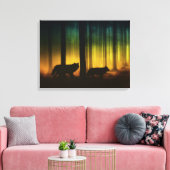 Bosdraden Canvas Afdruk (Insitu (Woonkamer))