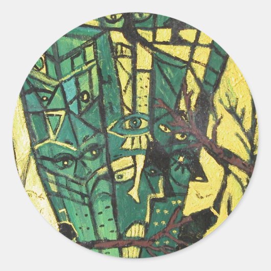 BOSEATERS RONDE STICKER (Voorkant)