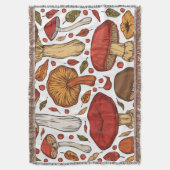 Boseetbare producten: wild Collectie. Deken (Voorkant Verticaal)