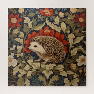Bosegel Egeltje geïnspireerd door William Morris Legpuzzel