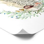 Bosegel Persoonlijke Poster (Hoek)