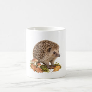 Bosegelhogecadeau voor egelliefhebbers koffiemok