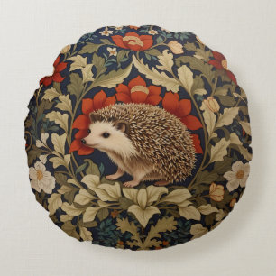 Boseggel William Morris geïnspireerd Rond Kussen