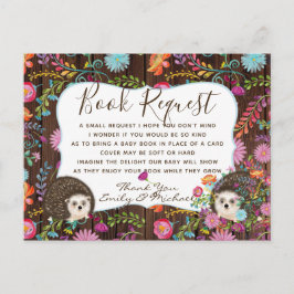 Boseggelboek Bestelling Gedicht 4 Baby Shower Briefkaart