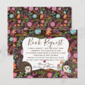 Boseggelboek Bestelling Gedicht 4 Baby Shower Briefkaart (Voorkant / Achterkant)