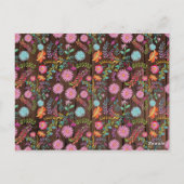 Boseggelboek Bestelling Gedicht 4 Baby Shower Briefkaart (Achterkant)