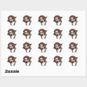 Boself met slijm vriend sticker (Vel)