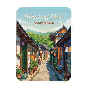 Boseong Alley, Boseong Zuid-Korea Magneet