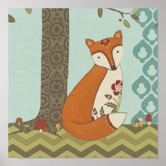 Bosfantasie III Poster (Voorkant)