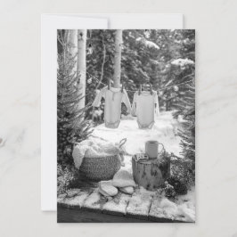 Bosfantasie Sprinkle | Rustieke Thema Kaart