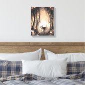 Bosfee Canvas Afdruk (Insitu (Slaapkamer))